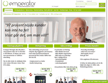 Tablet Screenshot of emperator.se